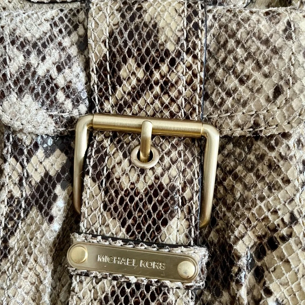 NEW condition Michael Kors Phyton Purse - Picture 2 of 16